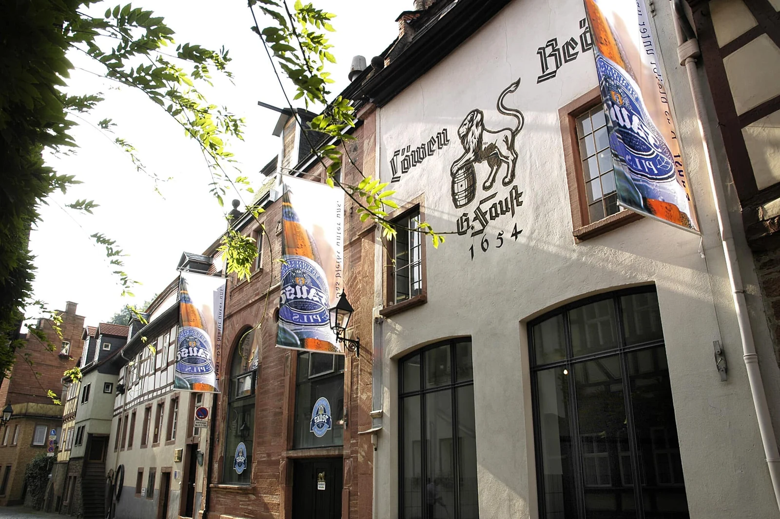 Pročelje pivovare Brauhaus Faust